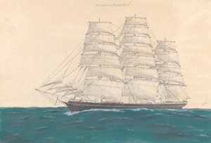 Clipper "Thomasina MacLellan" (1873) - Unknown Artist