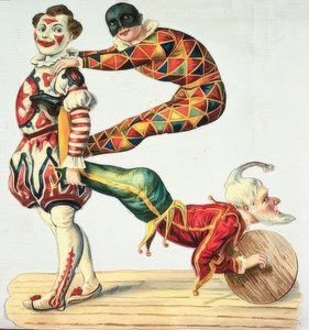 Clowns et arlequins - Unknown