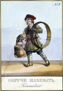 Connelier en Russie au XIXe siècle - Unknown artist