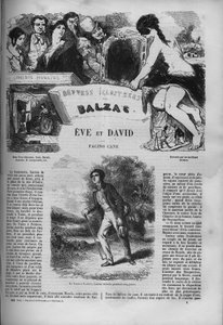 Couverture du roman "Ève et David"