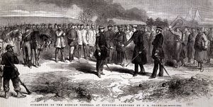 Guerre de Crimée : reddition de la Russie - Unknown artist