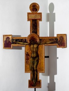 Crucifixion INRI sur la croix - Unknown artist