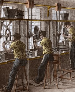 Taille et polissage du cristal et du verre - Unknown artist