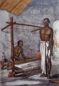 Culture, civilisation et société indiennes : le tisserand en Inde. - Unknown artist