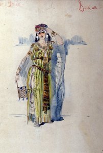 Costume de Dalila pour le premier acte de l