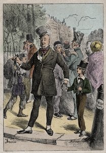David Copperfield et M. Micawber, illustration de 