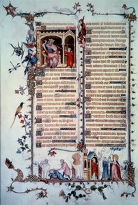David menacé par Saül. Allégorie de l