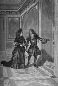 Mort de Marie Thérèse (Marie-Thérèse), reine de France, 30 juillet 1683 : M. de la Rochefoucauld demandant à Madame de Maintenon (Françoise d