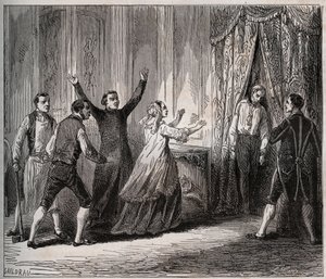 Mort du prince de Condé (Louis VI Henri de Bourbon Condé) - Unknown artist