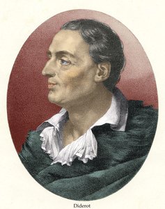 Denis Diderot (1713-1784). - Unknown artist
