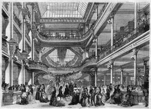 Grand magasin : vue de l