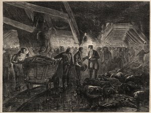 Désastre des mines de Bessèges - Inondations - Unknown artist