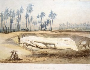 Découverte du Colosse de Memphis, Égypte ancienne