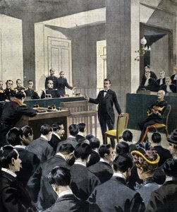 Affaire Dreyfus : témoignage du lieutenant-colonel Georges Picquart (1854-1914) au procès de l