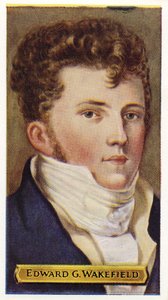 Edward Gibbon Wakefield-Diplomate anglais. (imprimer)