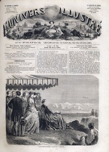 Impératrice Eugénie (1826-1920) à Biarritz - Unknown artist