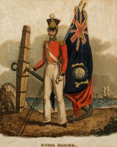 Enseigne, Royal Marines, 1835 - Unknown