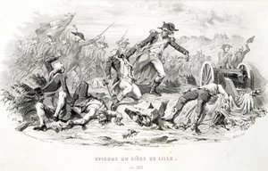 Épisode du siège de Lille en 1792 - dans "Fastes des Gardes nationales de France" - Unknown artist