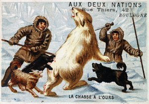 Esquimaux, Chasse à l