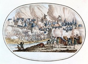 Insurrection fédéraliste. La prise de Toulon aux Anglais en 1794 où le jeune Bonaparte s