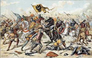 Guerre franco-anglaise (1202-1214) : la bataille de Bouvines - Unknown artist