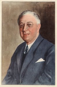 Franklin D Roosevelt (illustration) - Unknown artist