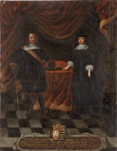 Portrait de Frédéric III de Holstein-Gottorp et Marie Élisabeth de Saxe - Unknown artist