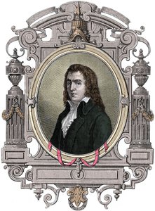 Révolution française : Portrait de François Babeuf dit Gracchus (1760-1797) révolutionnaire - Unknown artist