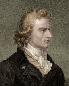 Friedrich Von Schiller (1759-1805) - gravure du 19e siècle - Unknown artist
