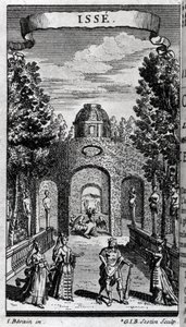Frontispice de "ISSE" pastorale héroïque, trois actes et prologue - Unknown artist