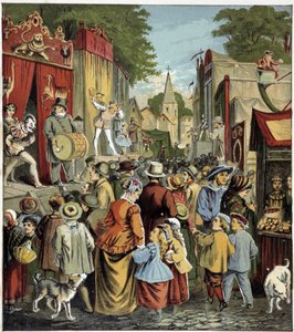 Fête caraine. Illustration d