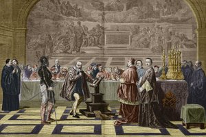 Galilée (Galileo Galilei) devant l