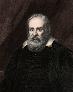 Galileo Galilei (Galilée) 1564-1642 - gravure - XIXe siècle - Unknown artist