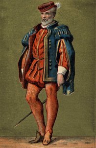 Gaspard de Coligny (1519-1572), amiral de France. - Unknown artist