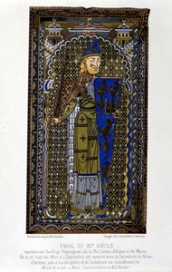 Geoffroy Plantagenêt - émail - Unknown artist