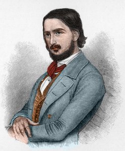 Georg Friedrich Rudolph Theodor Herwegh (1817-1875), poète, révolutionnaire et traducteur allemand - Unknown artist