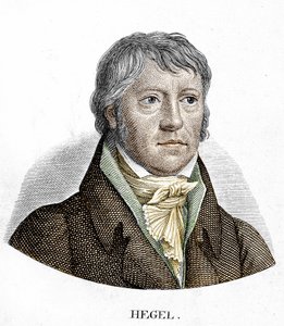Georg Wilhelm Friedrich Hegel (1770 - 1831), philosophe allemand - Unknown artist