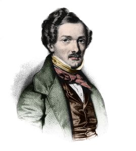 Gilbert Duprez (1806 - 1896), ténor français - Portrait du ténor français Gilbert Louis Duprez (1806 - 1896)