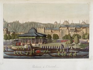Gouvernement des Ottomans : audience chez l