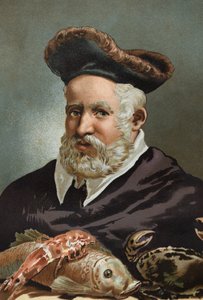 Guillaume Rondelet naturaliste et médecin français. 1507-1566. d
