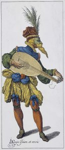 Joueur de guitare - Unknown artist