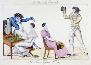 Coiffure - dans «Le Bon Genre», début 19e siècle - Unknown artist
