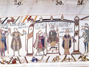 Harold II (1022 - 1066) fut proclamé roi à la mort d
