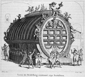 Tonneau de Heidelberg contenant 2192 hectolitres - Unknown artist