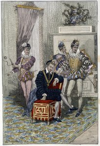 Henri III et ses mignons - Unknown artist