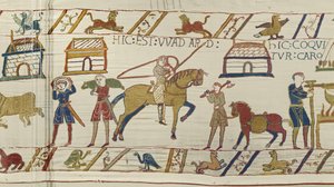 Voici Wadard, Tapisserie de Bayeux (broderie en laine sur lin) - Unknown artist