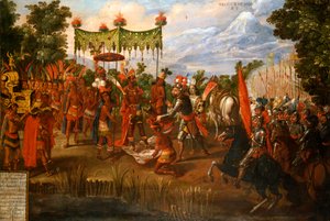 Hernan Cortes rencontre l