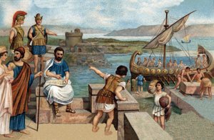 Épisodes historiques de villes célèbres : Les Mégaréens (peuple de Mégare, ville grecque de l