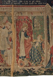 Histoire de Saint Piat et Saint Éleuthère, Scène 11 : Les tentations de Saint Éleuthère - Unknown artist