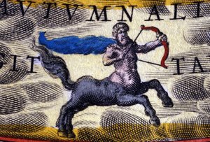 Horoscope : signe du zodiaque, le Sagittaire - Unknown artist